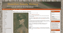 Desktop Screenshot of hamilton-family.co.uk